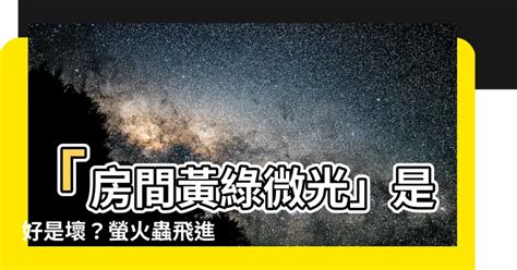 家裡出現 螢火蟲 代表 什麼|螢火蟲